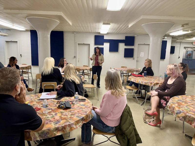 Adrian Rea Literacy featured non-profit organization at networking event Adrian Armory